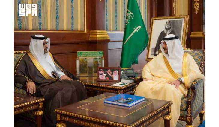 نائب أمير المدينة المنورة يستقبل مدير فرع الهيئة العامة للإحصاء