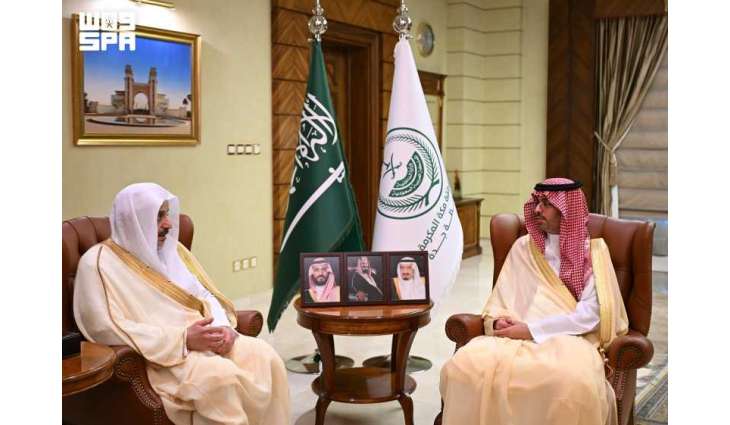 محافظ جدة يستقبل المدير العام للإدارة العامة للتوجيه والإرشاد بوزارة الداخلية