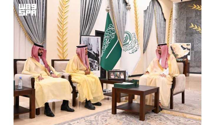 محافظ الطائف يستقبل المدير العام للتدريب التقني والمهني بمنطقة مكة المكرمة