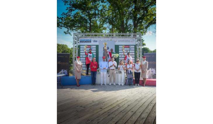 UAE riders claim top three spots in Emirates Global Endurance Series opener in France