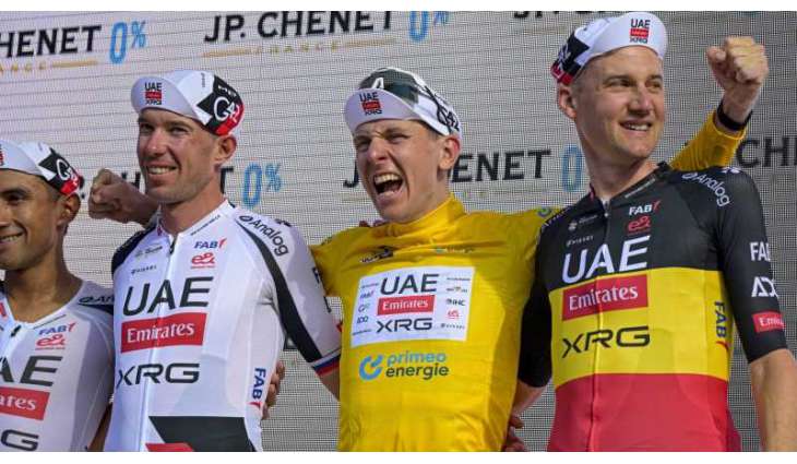 Pogačar wins Tour de Suisse title for UAE Team Emirates-XRG