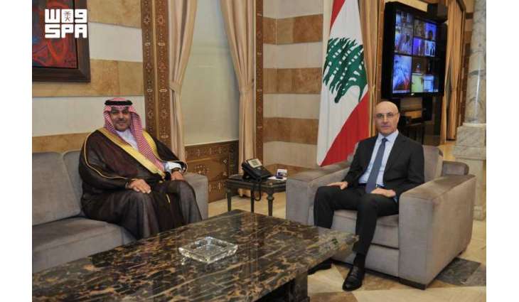 وزير الداخلية اللبناني يستقبل سفير المملكة لدى لبنان