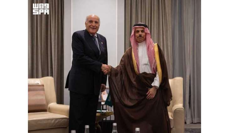 Foreign Minister Meets Algerian Counterpart
