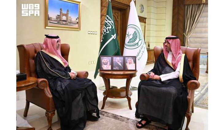 الأمير سعود بن جلوي يستقبل مدير جمعية الثقافة والفنون بجدة