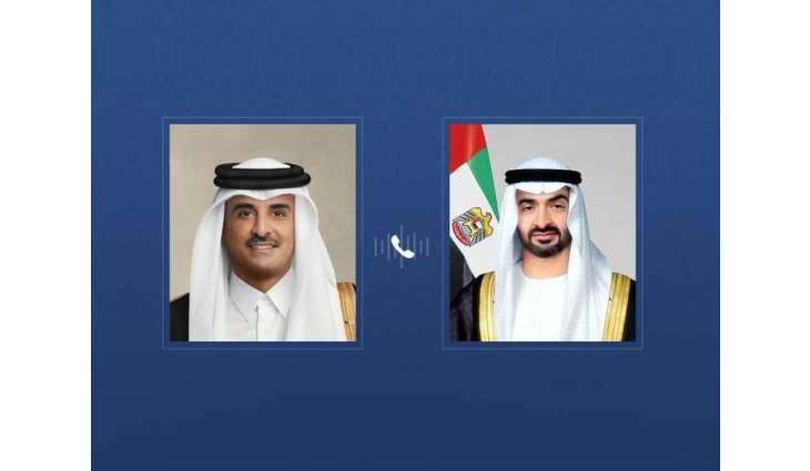 In phone call with Emir of Qatar, UAE President offers condolences over Ras Laffan industrial zone incident
