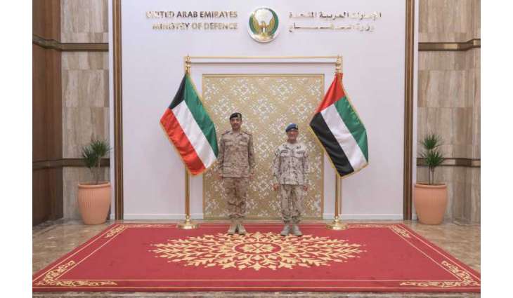 رئيسُ أركان القوات المسلحة يستقبل نظيره الكويتي