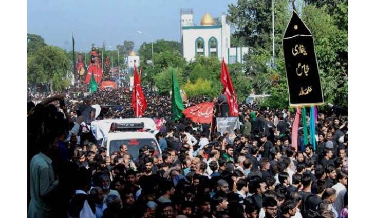 Strict security in place as 9th Muharram processions held across Pakistan