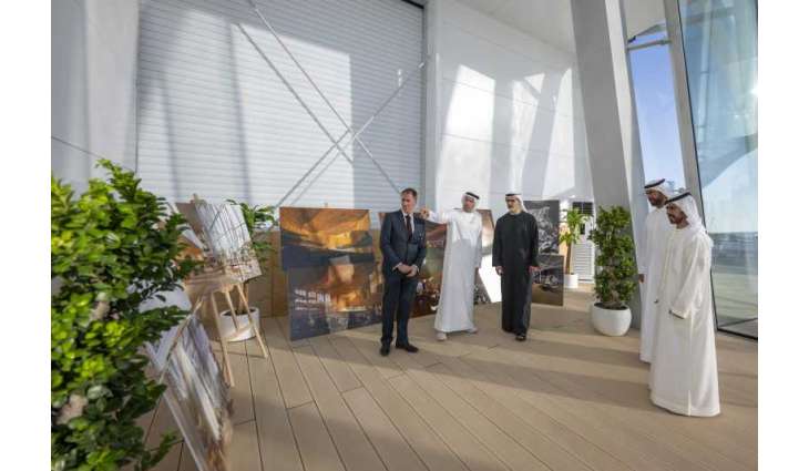 Khaled bin Mohamed bin Zayed witnesses launch of Dar al Funoon Abu Dhabi development project near Saadiyat Cultural District