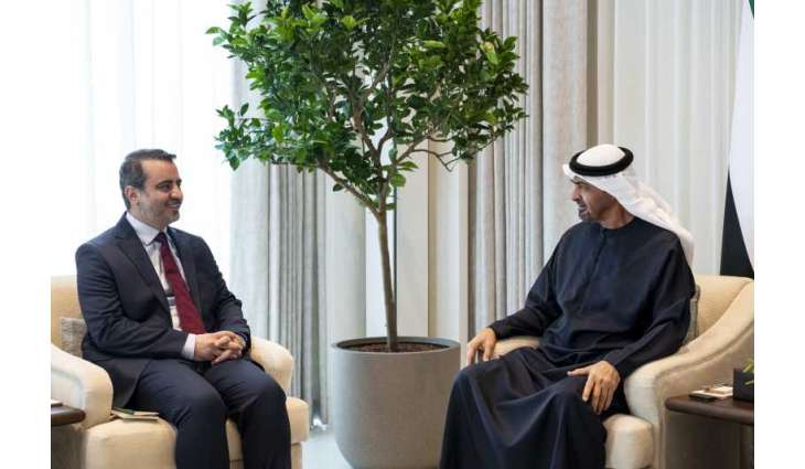 UAE President receives Syrian Foreign Minister