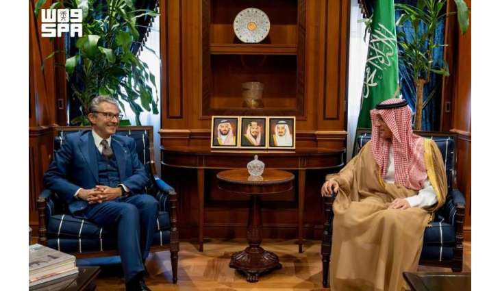 وزير الدولة للشؤون الخارجية يستقبل سفير إيطاليا لدى المملكة