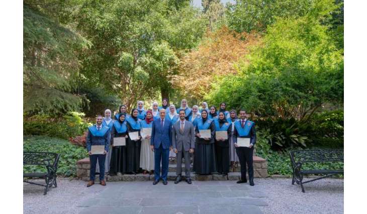 Sultan bin Ahmed attends media master’s graduation ceremony