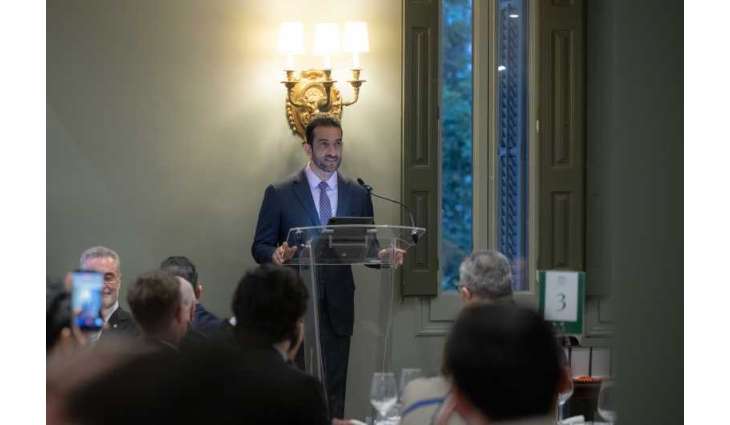 Sultan bin Ahmed attends Royal European Academy of Doctors dinner