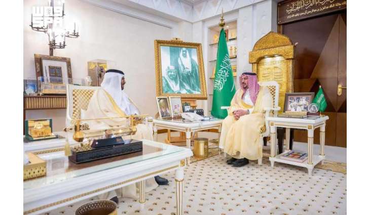 أمير منطقة القصيم يستقبل المدير التنفيذي لجمعية 