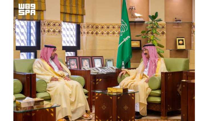 وكيل إمارة منطقة الرياض يستقبل المشرف العام على الخدمات الطبية بوزارة الداخلية