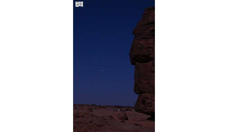 June Bootids Meteor Shower Observed in Sky over AlUla