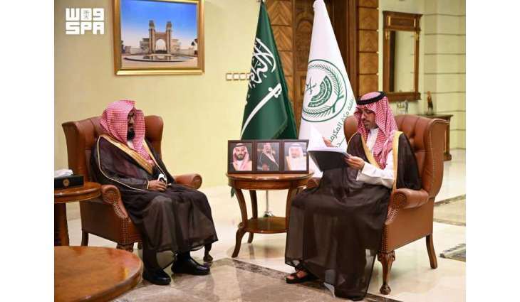 محافظ جدة يستقبل رئيس هيئة الأمر بالمعروف والنهي عن المنكر بالمحافظة