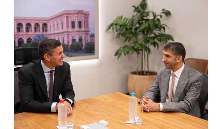 President of Paraguay receives Al Zeyoudi, reaffirms commitment to expanding economic partnership with UAE