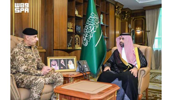 أمير منطقة جازان يستقبل المدير العام للمجاهدين