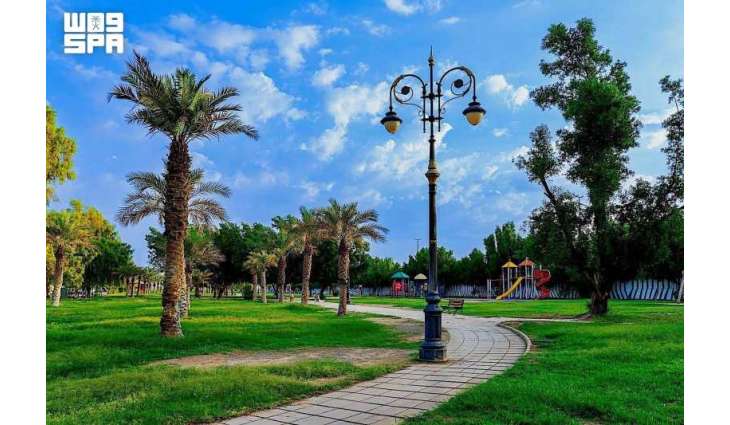 Rafha Prepares 41 Parks, Recreation Spaces, Walking Trails with 1.44 Million Square Meters for Summer Season