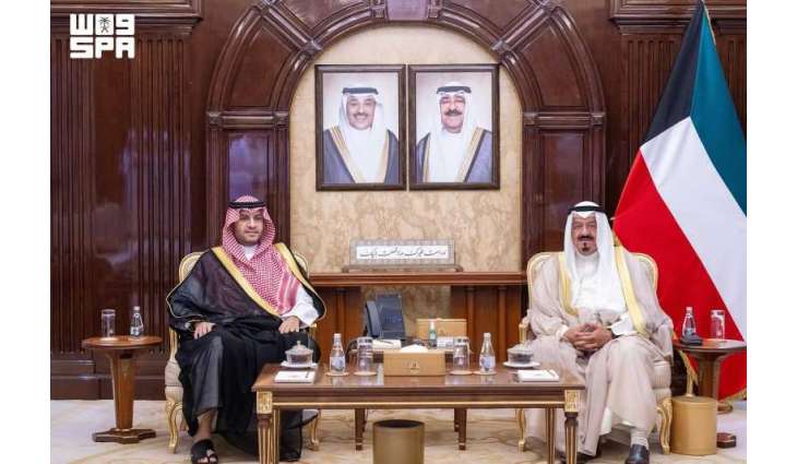 Kuwaiti Prime Minister Receives Prince Turki bin Mohammed bin Fahd