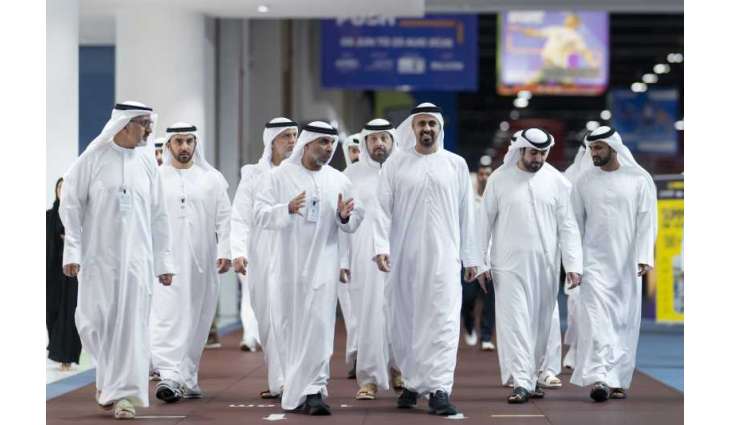 Theyab bin Mohamed bin Zayed visits Abu Dhabi Summer Sports 2026