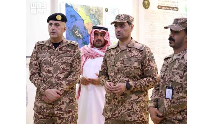 مدير عام الإدارة العامة للمجاهدين المكلف يقف ميدانيًا على سير العمل في فرع الإدارة بمنطقة جازان