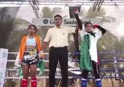 Ayesha Baloch wins Asian games Wrestling gold for Pakistan