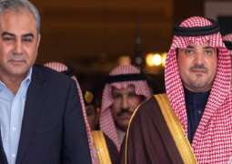 وزیر الداخلیة محسن نقوي یجتمع مع نظیرہ السعودي خلال زیارة بلادہ