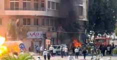 At least 18 injured in Damascus blasts during Macron's visit to Syria