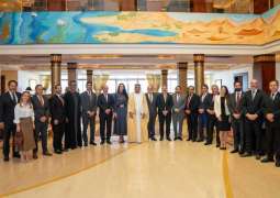 Ras Al Khaimah Ruler receives ambassadors of Latin American, Caribbean countries