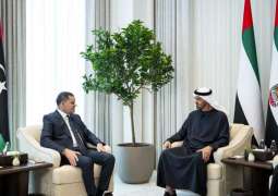 UAE President and Prime Minister of Libya's Government of National Unity discuss bilateral relations and regional developments