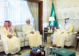 نائب أمير الشرقية يستقبل قاضي دائرة الأوقاف والمواريث في محافظة القطيف