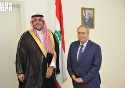 نائب رئيس مجلس الوزراء اللبناني يستقبل سفير المملكة لدى لبنان