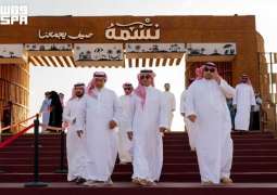 وزير السياحة يقوم بجولات تفقدية على المشروعات والفعاليات السياحية بمحافظة الطائف