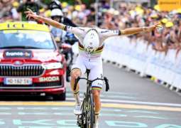 UAE Team Emirates XRG's Pogačar conquers Pyrenees to take stage win, Tour de France lead