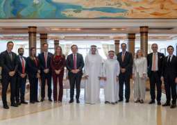 Ras Al Khaimah Ruler receives RAKBANK, Mastercard delegation