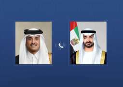 UAE President conveys condolences to Emir of Qatar over passing of Sheikh Hamad bin Khalifa Al Thani