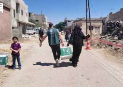 KSrelief Distributes 745 Food Baskets to Most Vulnerable Groups in Syria