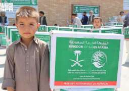 KSrelief Distributes 154 Food Baskets in Afghanistan