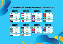 الإمارات في المجموعة الأولى بتصفيات كأس آسيا لناشئات الكرة تحت 17 عاماً