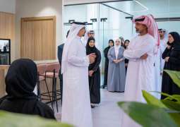 Ajman CP visits Ajman Government Media Office, reviews its plans, projects