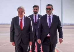 UN Secretary-General Guterres arrives in Damascus on official visit