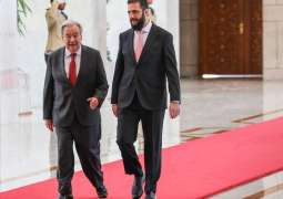 Syrian President, Guterres discuss development of Syria-UN cooperation
