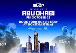 Abu Dhabi to host Power Slap 25 in October