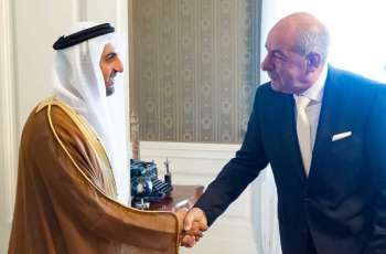 رئيس المجر يستقبل سفير الإمارات بمناسبة انتهاء فترة عمله