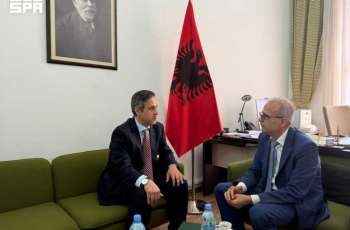 Saudi Ambassador to Albania Meets with Director General for Political Affairs at Albanian Foreign Ministry
