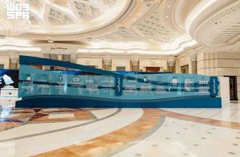 Historical Mural Showcasing 90 Years of Saudi Water Sector Achievements Captivates Visitors at Saudi Water Week