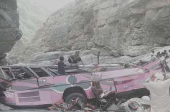 At least 24 killed as passenger bus plunges into ravine in Balochistan's Zhob