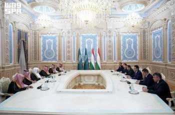 Shura Council Speaker Meets with Chairman of Tajikistan's National Assembly in Dushanbe