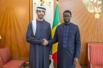 President of Republic of Senegal receives Shakhboot bin Nahyan